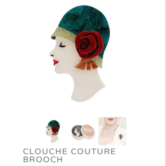 Erstwilder Jewelry - New Erstwilder Clouche Couture Brooch